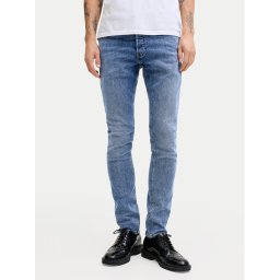 Jack & Jones Дънки Glenn 12289499 Син Slim Fit