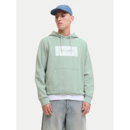 Jack & Jones Суитшърт Hayato 12278614 Зелен Regular Fit