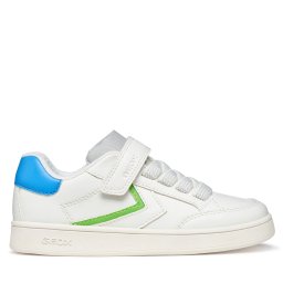 Сникърси Geox J Eclyper Boy J55LSA 05411 C0478 D Бял