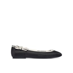 KARL LAGERFELD Балеринки Karo KL40129 Черен