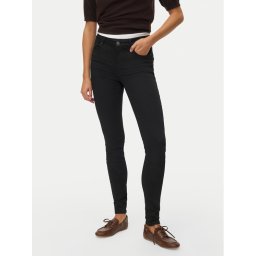 Vero Moda Дънки Lux 10158160 Черен Slim Fit
