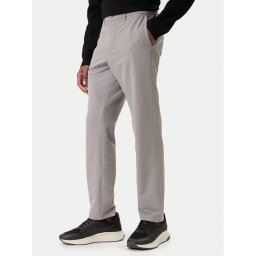 BOSS Текстилни панталони T_Commuter 50534303 Бежов Slim Fit