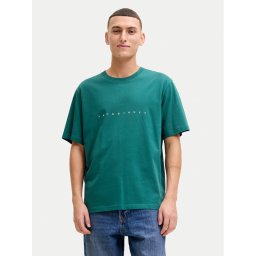 Jack & Jones Тишърт Star 12234746 Зелен Regular Fit