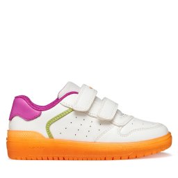 Сникърси Geox J Washiba Girl J45HXB 0003W C0422 D Бял