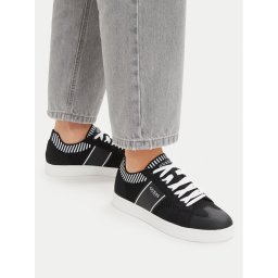 Guess Сникърси FLPJRX FAB12 Черен
