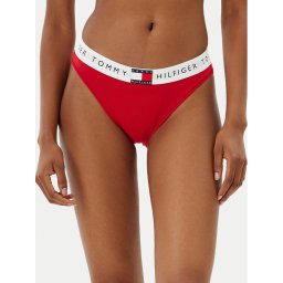Tommy Hilfiger Класически дамски бикини UW0UW06038 Червен