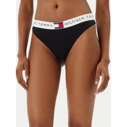Tommy Hilfiger Бикини тип прашка UW0UW06039 Черен