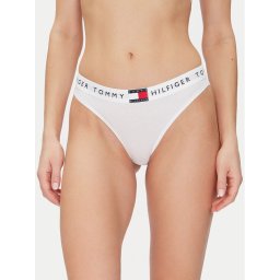 Tommy Hilfiger Класически дамски бикини UW0UW06038 Бял