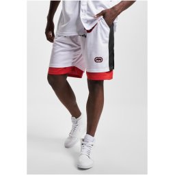 Společnost Ecko Unltd. BBALL shorts white/red
