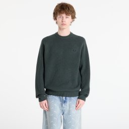 Пуловер FRED PERRY Lambswool Raglan Jumper Court Green L