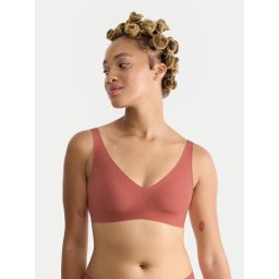 Sloggi Сутиен без банели Zero Feel 10217729 Оранжев