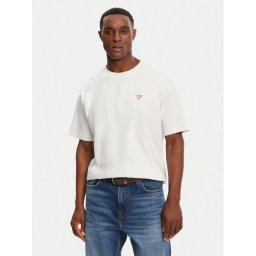 Guess Jeans Тишърт M4YI46 K8FQ4 Бял Regular Fit