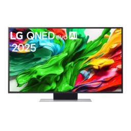 Телевизор LG 50QNED87A3D, 50" 4K QNED HDR Smart TV, 120Hz, 3840x2160, DVB-T2/C/S2, a7 AI Processor 4K, HDR 10, webOS 25 ThinQ, FreeSync Compatible, VRR, Multi View, 4K Upscaling, WiFi 5, Voice Controll, Bluetooth 5.1, AirPlay 2, LAN, CI, HDMI, SPDIF, Cr