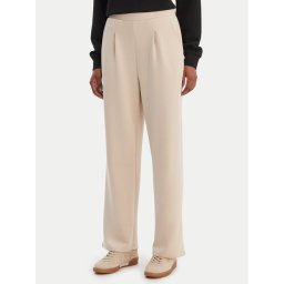 Vero Moda Текстилни панталони Hali 10339404 Бежов Straight Fit