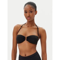 Max Mara Beachwear Горнище на бански Amelia 2516821199 Черен