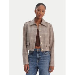 Guess Преходно яке W6RL55 WL442 Бежов Regular Fit