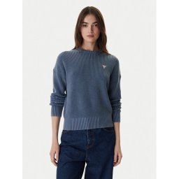 Guess Jeans Пуловер W6RR20 Z3HM1 Син Regular Fit