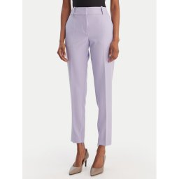 HUGO Текстилни панталони Hedima-1 50544742 Виолетов Slim Fit