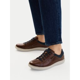 Clarks Сникърси Mapstone Lace 26176886 Кафяв