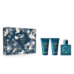 Versace Eros Homme EDT 50 ml + After Shave Balm 50 ml + Shower Gel 50 ml комплект за мъже