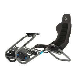 Геймърски стол Playseat Trophy Logitech G Edition, до 120kg, PU кожа, черен