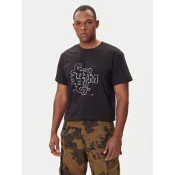 G-Star Raw Тишърт HD Print D26824-D975 Черен Regular Fit
