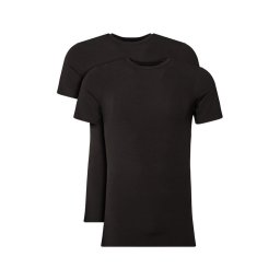 Resteröds Комплект тениски 27040 2 Черен Slim Fit