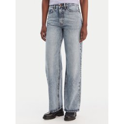 HUGO Дънки 50556481 Син Regular Fit