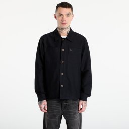 Риза FRED PERRY Brushed Twill Overshirt Black XL