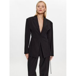 Hugo Сако Almere 50494290 Черен Relaxed Fit