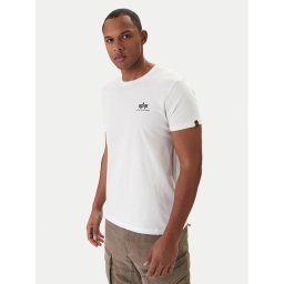 Alpha Industries Тишърт Basic 188505 Бял Regular Fit