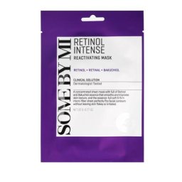 Some By Mi Retinol Intense Reactivating Mask текстилна маска за лице против бръчки 22 g унисекс