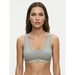 Calvin Klein Underwear Сутиен без банели LV00QF8594 Сив