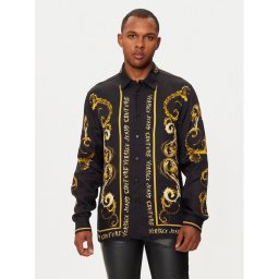 Versace Jeans Couture Риза 77GAL2RC Черен Regular Fit