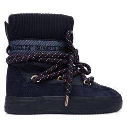 Апрески Tommy Hilfiger Tommytech Rwb Snowboot Warm FW0FW09163 Тъмносин
