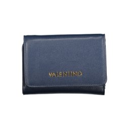 Дамски син портфейл Valentino
