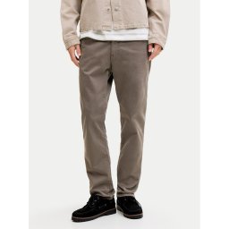 Jack & Jones Текстилни панталони Clark Finn 12293328 Кафяв Regular Fit