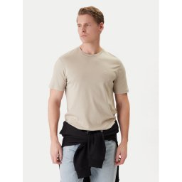 Calvin Klein Тишърт LV04LB275G Бежов Regular Fit