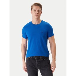 Tommy Hilfiger Тишърт MW0MW10800 Син Slim Fit