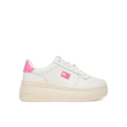 Tommy Jeans Сникърси Tjw Basket Flatform EN0EN02981 Бял