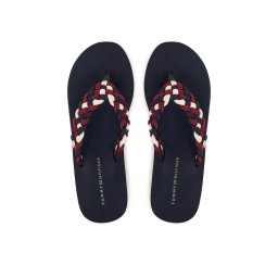 Tommy Hilfiger Джапанки Th Wedge Braided Summer Sandal FW0FW09198 Цветен