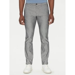 BOSS Текстилни панталони 50536834 Сив Slim Fit