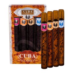 Cuba Classic подаръчен комплект: EDT Blue 35 ml + EDT Yellow 35 ml+ EDT Red 35 ml+ EDT Orange 35 ml за мъже