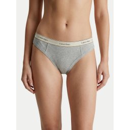 Calvin Klein Бикини тип прашка LV00QF8771 Сив