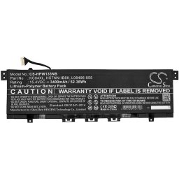 Батерия за лаптоп HP ENVY 13-AH0000 HSTNN-IB8K TPN-W133 LIPo 15.4V 3400mAh