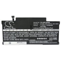 Батерия за лаптоп Apple MacBook Air 13" A1466 2012 LiPo 7,3V 6700mAh CAMER