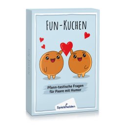 Spielehelden Partnerská hra Fun-Kuchen se zábavnými otázkami pro ještě větší sounáležitost (PAARE-11)