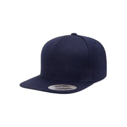 Premium Snapback Cap Navy Blue
