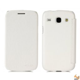 Страничен тефтер KLD за Samsung Galaxy Grand i9060/i9082 бял