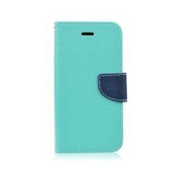 Страничен калъф тефтер за Samsung Galaxy A7 зелен
